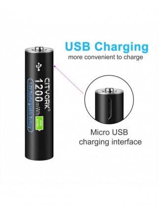 Accessories & Parts-Batteries-High capacity 1.5V AAA Li-ion