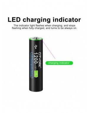 Accessories & Parts-Batteries-High capacity 1.5V AAA Li-ion