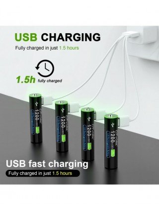 Accessories & Parts-Batteries-High capacity 1.5V AAA Li-ion