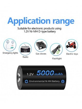 Accessories & Parts-Batteries-CITYORK 1.2V C Size Rechargeable