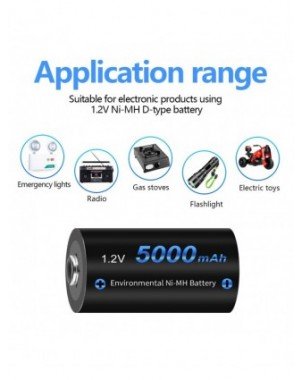 Accessories & Parts-Batteries-CITYORK 1.2V C Size Rechargeable