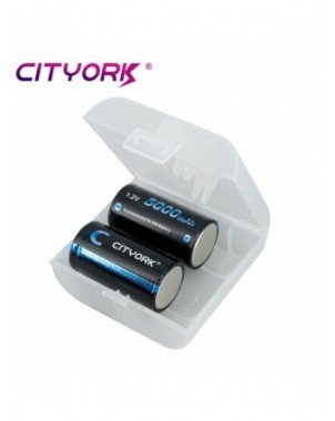 Priedai ir dalys-Baterijos-CITYORK 1.2V C dydžio įkraunama baterija 5000mAh Ni-MH LR14 R14