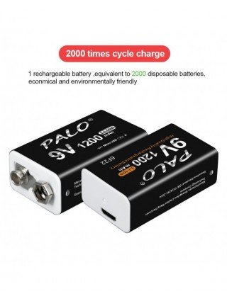 Accessories & Parts-Batteries-PALO 9V Rechargeable Battery