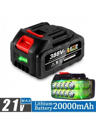 Accessories & Parts-Batteries-21V 20000mAh Rechargeable Lithium