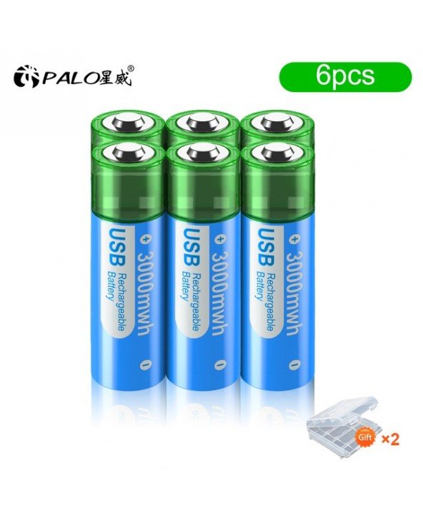 Accessories & Parts-Batteries-PALO 3000mWh 1.5V AA Li-ion Accessories & Parts-Batteries-PALO 3000mWh 1.5V AA Li-ion