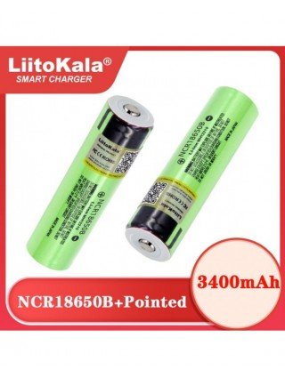 Priedai ir dalys-Baterijos-"Hot Liitokala" originali NCR18650B 3.7v 3400mAh 18650 ličio