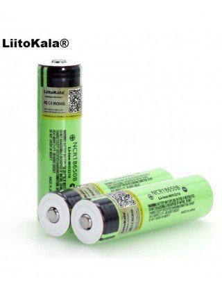 Priedai ir dalys-Baterijos-"Hot Liitokala" originali NCR18650B 3.7v 3400mAh 18650 ličio