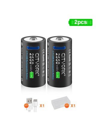 Accessories & Parts-Batteries-CITYORK CR123A Battery 2250mWh