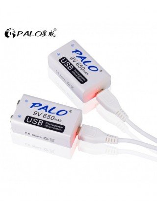 Accessories & Parts-Batteries-PALO 9V Rechargeable Battery 9