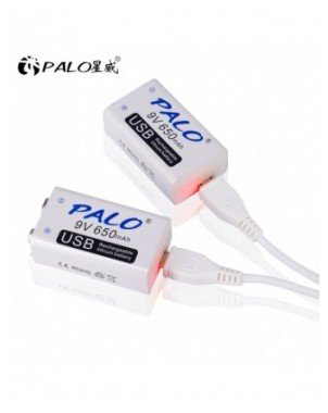 Accessories & Parts-Batteries-PALO 9V Rechargeable Battery 9