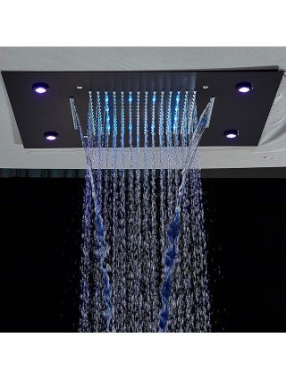 Household Items-Bath and WC items-Luxury LED Rain Waterfall