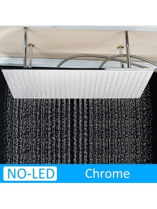 Household Items-Bath and WC items-Luxury 80*40cm LED Rainfall