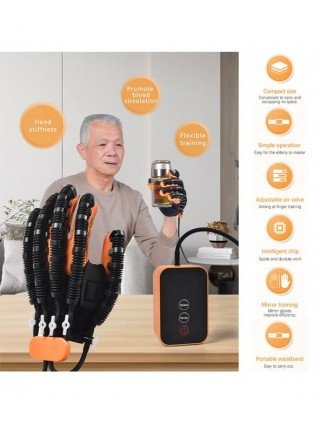 Sveikata-Masažas ir atsipalaidavimas-Rankų reabilitacijos robotas pirštinės Insultas