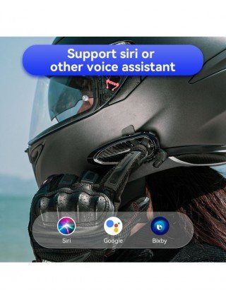 Motociklų priedai ir dalys-Kiti motociklų priedai-"Lexin LX-GTX Intercom Moto Bluetooth" vieno