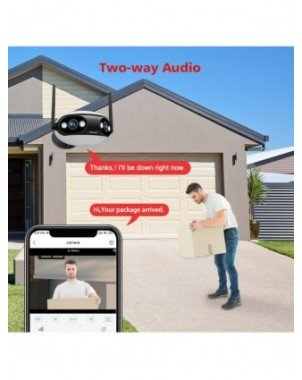 Camera & Photo-Camcorders-Wifi Outdoor Security Camera HD 4MP