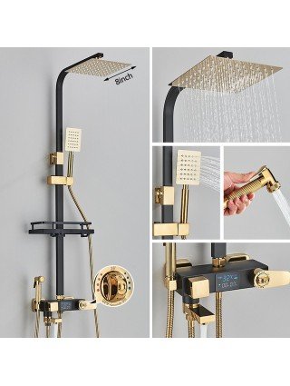 Household Items-Bath and WC items-Black Digital Display
