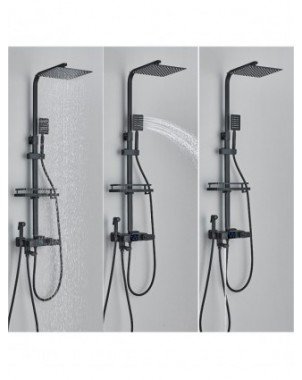 Household Items-Bath and WC items-Black Digital Display