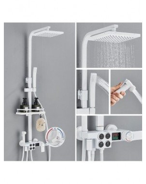 Household Items-Bath and WC items-Black Digital Display