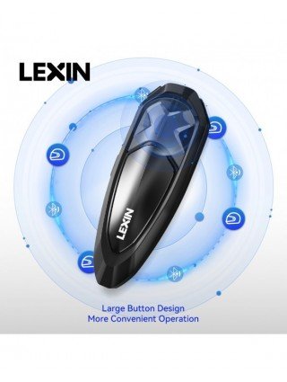 Motociklų priedai ir dalys-Kiti motociklų priedai-"Lexin-GTX" motociklo "Bluetooth" intercom ir