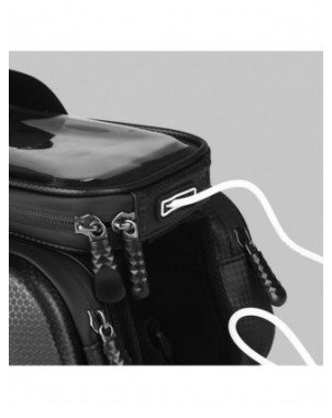 Cycling-Bicycle accessories-RZAHUAHU Bike Bag Frame Front Tube