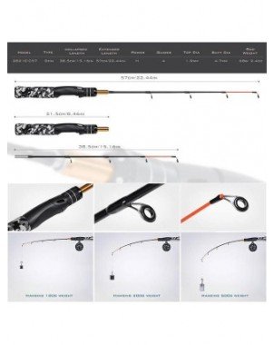 Fishing-Fishing Rods-Winter Fishing Rod Set Outdoor Sports Mini