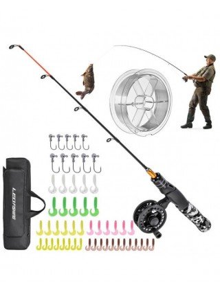 Fishing-Fishing Rods-Winter Fishing Rod Set Outdoor Sports Mini