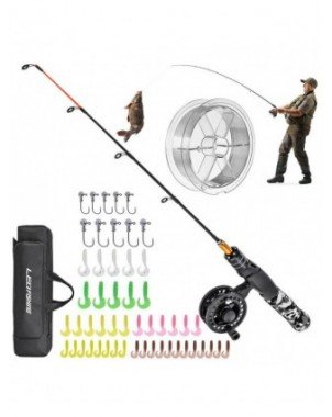 Fishing-Fishing Rods-Winter Fishing Rod Set Outdoor Sports Mini