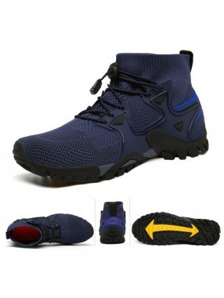 Men's Shoes-Boots-New Mesh Breathable Hiking Shoes Size 36-47