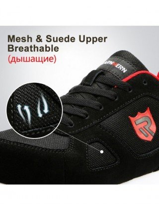Men's Shoes-Sneakers-Steel Toe Work Safety Shoes Men