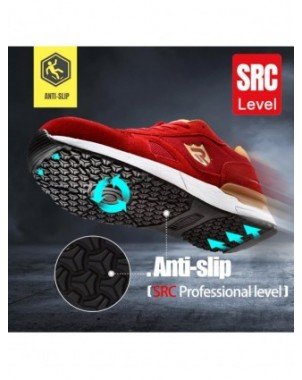 Men's Shoes-Sneakers-Steel Toe Work Safety Shoes Men