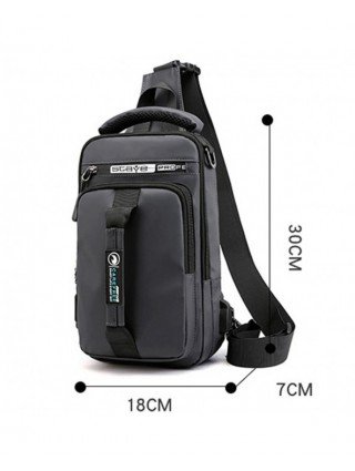 Vyriški lagaminai ir krepšiai-Crossbody Krepšiai-Daugiafunkcinis Crossbody krepšys Anti-theft