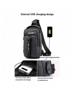 Men's Luggage & Bags-Crossbody Bags-Multifunction Crossbody Bag