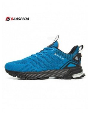 Men's Shoes-Casual Shoes-Baasploa Men Running Shoes Lightweight