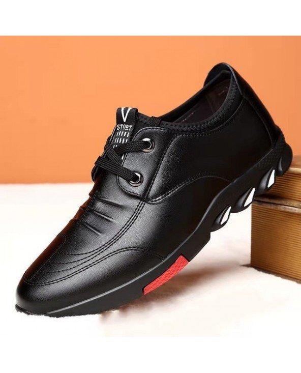 Men's Shoes-Casual Shoes-Men Leather Shoes 2023 Spring British