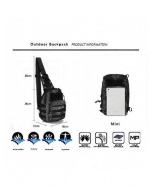 Men's Luggage & Bags-Crossbody Bags-Tactical Backpack Climbing