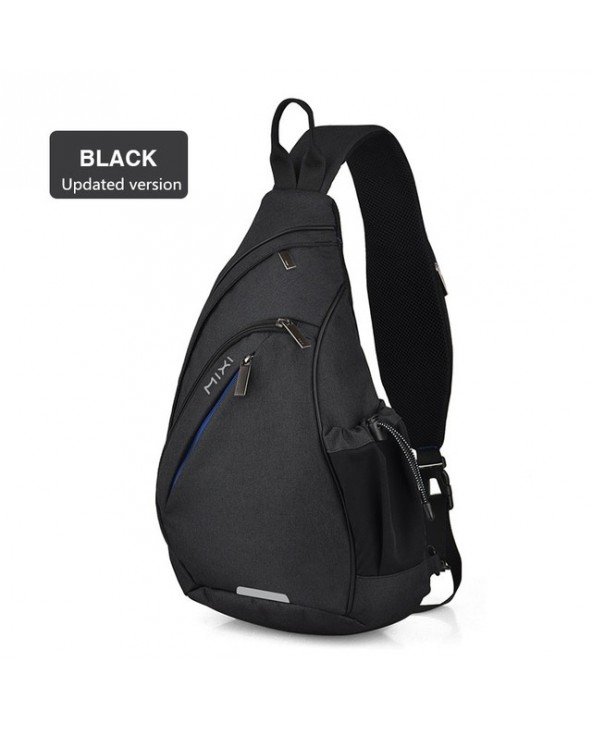 Men's Luggage & Bags-Crossbody Bags-Mixi Men Sling Backpack One Men's Luggage & Bags-Crossbody Bags-Mixi Men Sling Backpack One