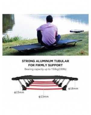 Furniture-Outdoor Furniture-Camping Cot Portable Folding Bed