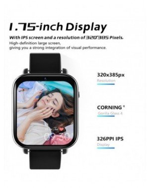 Išmanioji elektronika-Išmanieji laikrodžiai-Originalus Android 9.1 Smart Watch 4g telefono