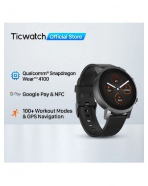 Išmanioji elektronika-Išmanieji laikrodžiai-Ticwatch E3 Wear OS išmanusis laikrodis vyrams ir