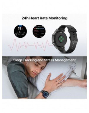 Išmanioji elektronika-Išmanieji laikrodžiai-Ticwatch E3 Wear OS išmanusis laikrodis vyrams ir