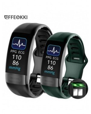 Smart Electronics-Smart Watches-ECG+PPG Smart Wristband Fitness