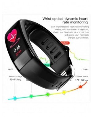 Smart Electronics-Smart Watches-ECG+PPG Smart Wristband Fitness