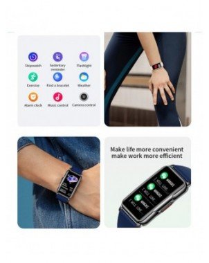 Išmanioji elektronika-Išmanieji laikrodžiai-Android IOS Smart Bracelet išmanusis laikrodis