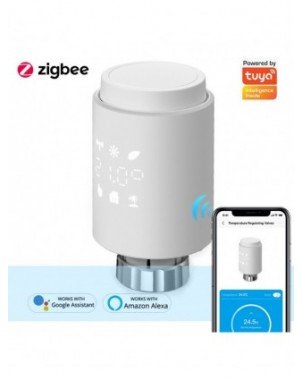 Namų tobulinimas-Techninė įranga-„Tuya Smart WiFi“ temperatūros radiatoriaus vožtuvo programa
