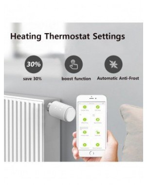 Namų tobulinimas-Techninė įranga-„Tuya Smart WiFi“ temperatūros radiatoriaus vožtuvo programa