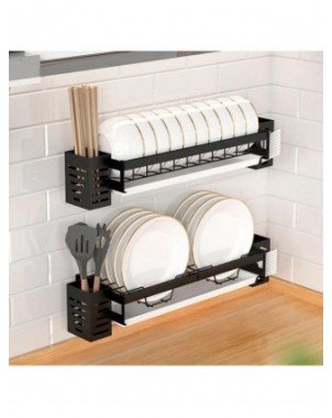 Kitchen-Kitchen Knives & Accessories-Wall Mounted Dish Drainer