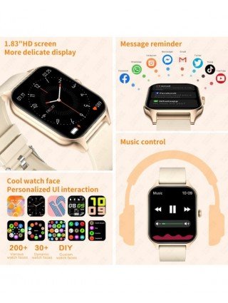 Smart Electronics-Smart Watches-New Smart Watch Women 1.83 inch