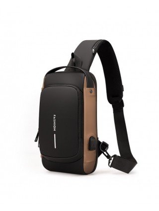 Men's Luggage & Bags-Crossbody Bags-Men Sling Backpack Cross