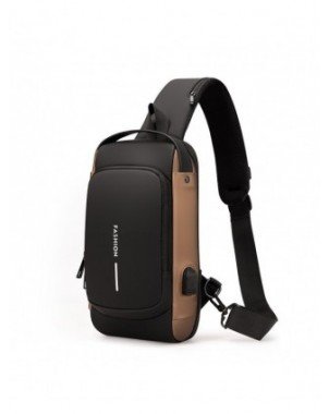 Men's Luggage & Bags-Crossbody Bags-Men Sling Backpack Cross