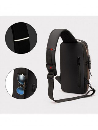 Men's Luggage & Bags-Crossbody Bags-Men Sling Backpack Cross
